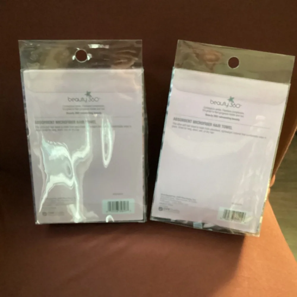 Beauty 360 Hair Towel Bundle Absorbent Microfiber NEW